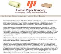 Gordon Paper Company